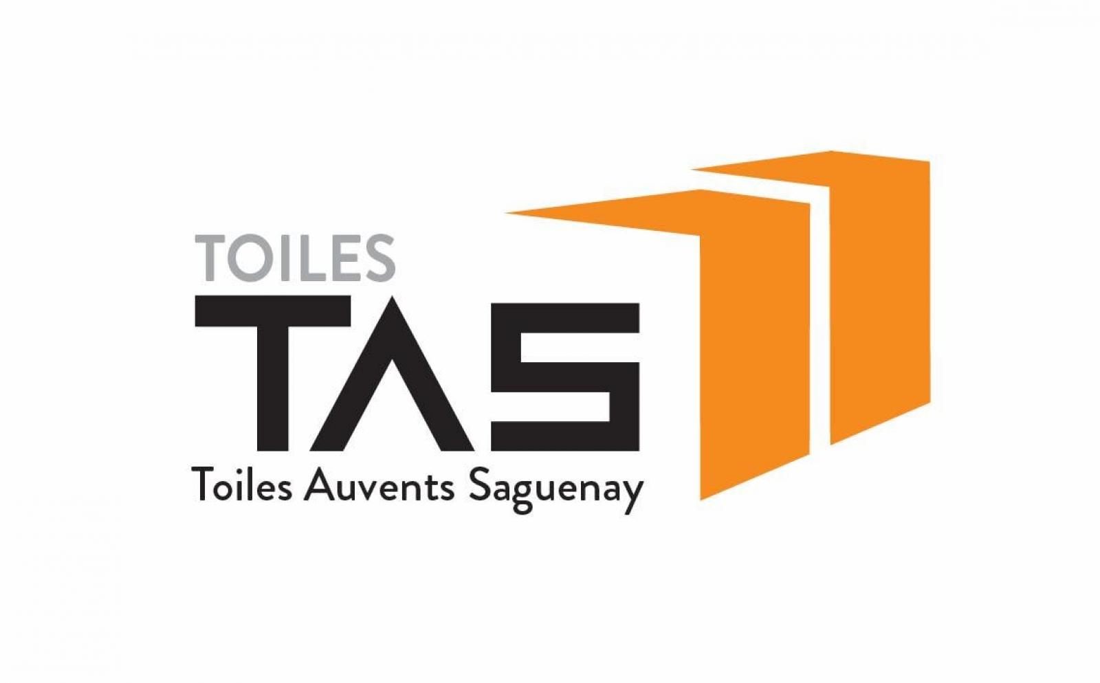 Toiles TAS Fournisseur d'auvents abris de toiles Saguenay, Québec Logo